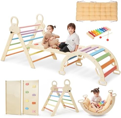 Saryocy Pikler Triangle Set for Kids 1-6