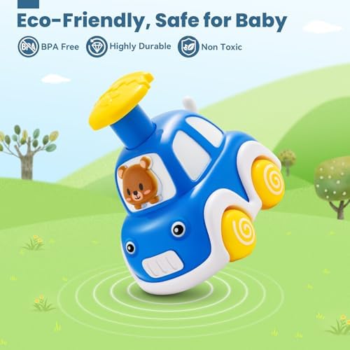 TooyBing Press Go Car Toys for Toddlers 1-3 Years