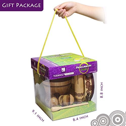 Benelet Wooden Musical Instruments Set for Kids 1