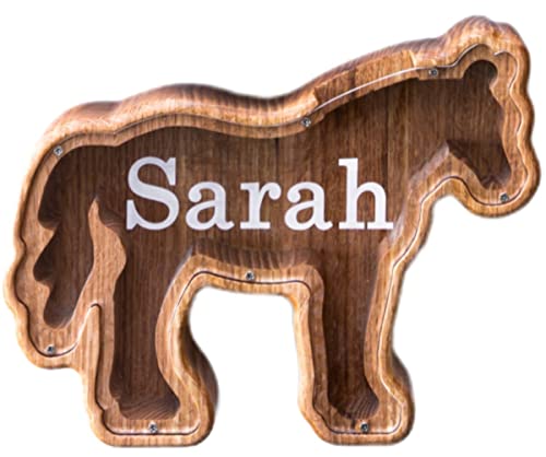 Drapela Works Horse Piggy Bank USA Made Personalized