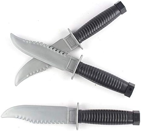 Wendy Mall 3pcs Plastic Knife Toy Training Swords Halloween Costume Party Props