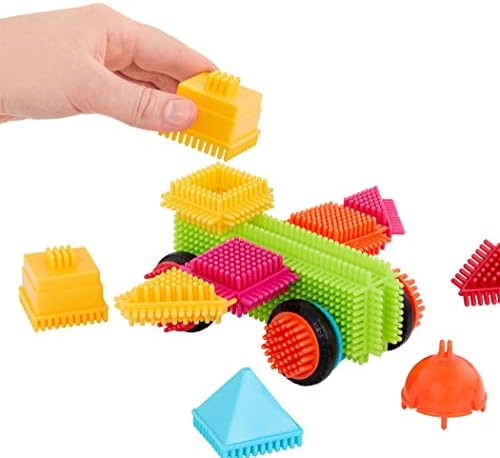 Battat Bristle Blocks - 80pc STEM Building Set for Kids 2