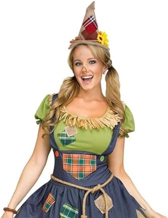 KEPATO Scarecrow Costume Set Women Halloween