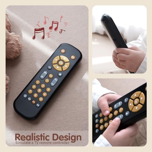 Nueplay Baby TV Remote Control Toy with Light Sound