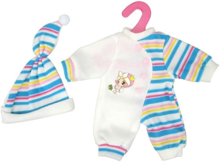 Fervorral Reborn Baby Doll 2 Piece Clothes Set 10-14 Inches