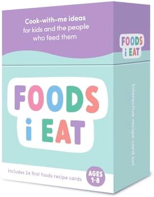 Daddy Me Recipe Card Set for Healthy Kids 2-8 Years
