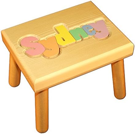 Damhorst Toys Personalized Name Puzzle Stool