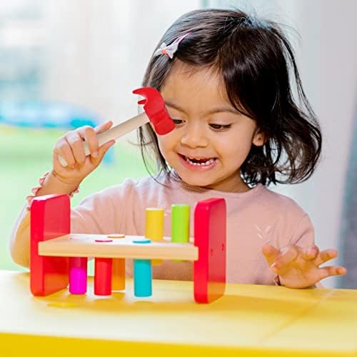 Fowecelt Wooden Hammer Toys for Kids