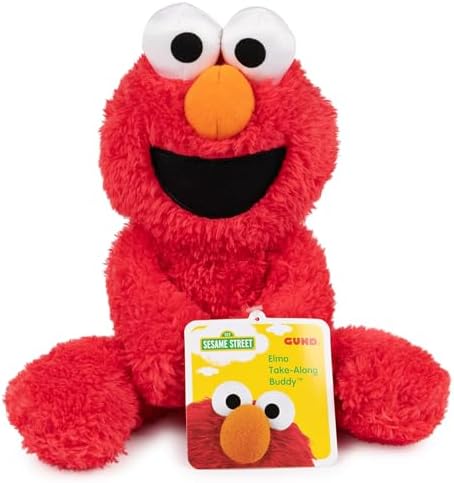 GUND Sesame Street Elmo Take Along Buddy Plush 13 Inch