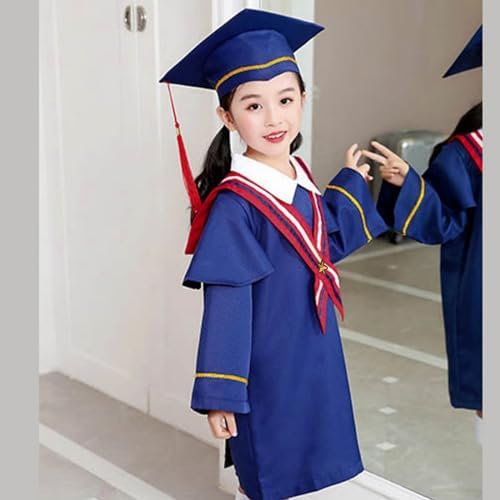 Kids Graduation Cap and Gown Set with Tassel for Unisex 2025