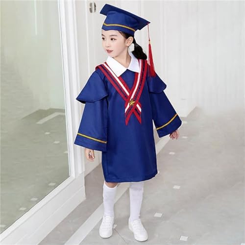Kids Graduation Cap and Gown Set with Tassel for Unisex 2025