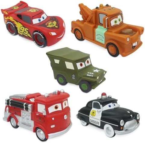 Disney Store Pixar Cars Bath Set - Kids Bath Time Fun