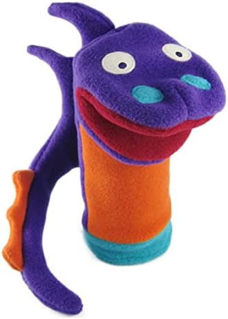 Cate Levi Storybook Dragon Hand Puppet with Moveable Mouth