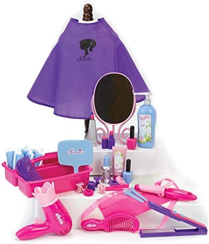 Sophias Hair Salon 30-Piece Set for 18 Dolls