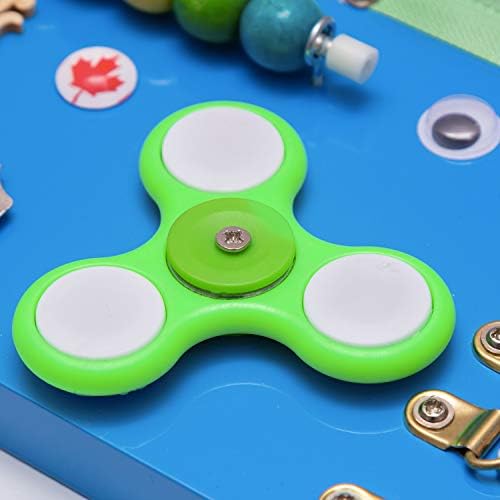 Montessori Locks Latches Board Educational Blue Toy