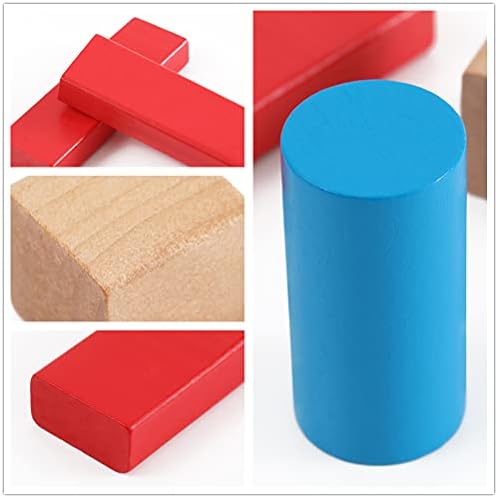 Hape Maple Wood Stacking Blocks Educational Toy Set for Toddlers