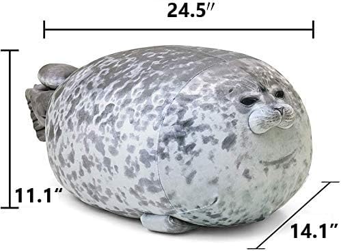MerryXD Chubby Blob Seal Plush Pillow Toy