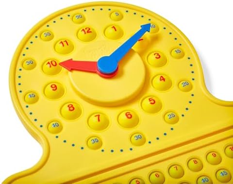Hand2Mind NumberLine Clock Sensory Bubble Popper
