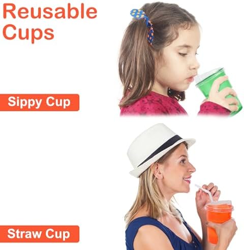 L LIKED 12 Oz Kids Sippy Cups Assorted 20 Count