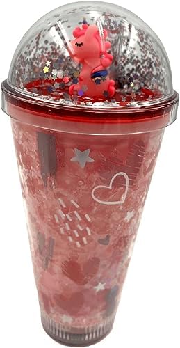 Unicorn LED Light Up Cups with Straw - 16oz Tumbler 1