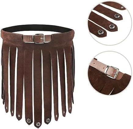 SIQITECHNO Medieval Armor Skirt for Kids