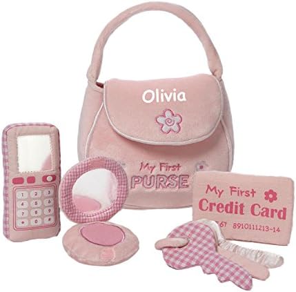 GUND Personalized My First Purse Playset