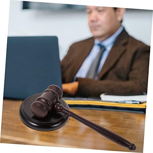 Veemoon Wooden Gavel Judge Hammer for Kids