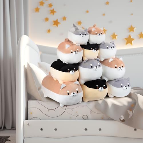 AFAN Shiba Inu Plush Pillow Kawaii Corgi Dog Toy