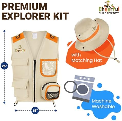 Premium Kids Explorer Kit for 3-7 Year Olds