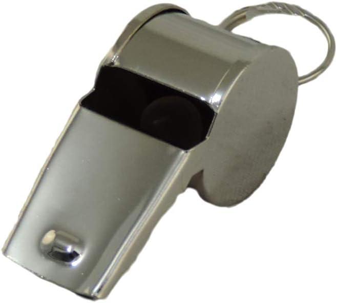 Loftus Novelty Silvertone Police Whistle Costume Prop 1