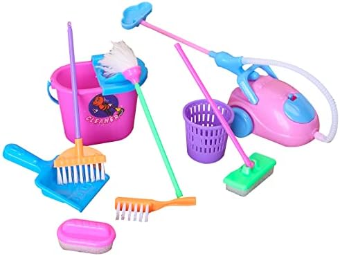 E-TING Miniature Cleaning Set for Dollhouse