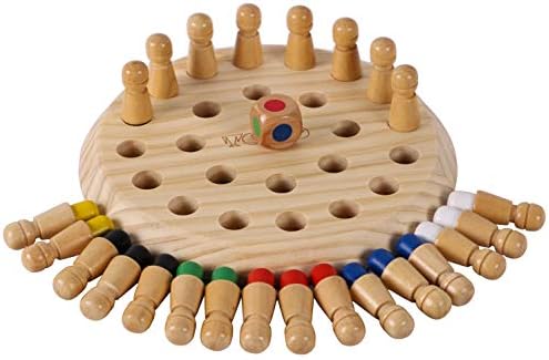 Wooden Memory Toy for Kids Adults - 3 Years Old