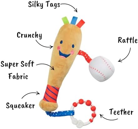 Little Sport Star Newborn Baseball Toy