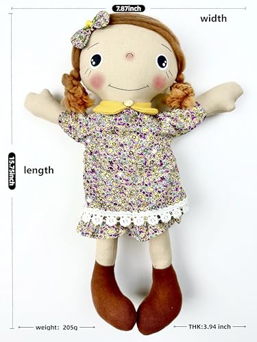 Beibei Handmade Doll Cute Plush Toy for Toddlers and Kids