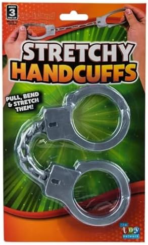 Toy Stretchy Handcuffs - Fun Pretend Play Props