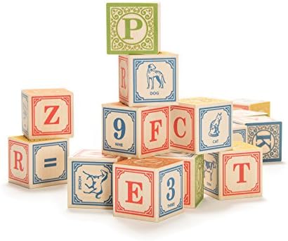 Uncle Goose Classic ABC Blocks - 28pcs USA Made