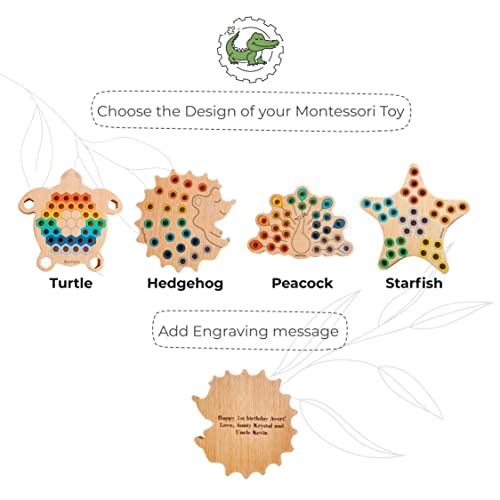 Hedgehog Montessori Sorter Toy for Kids