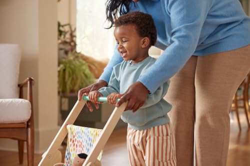LOVEVERY Buddy Stroller - Wooden Toy for Pretend Play
