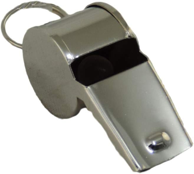Loftus Novelty Silvertone Police Whistle Costume Prop 1