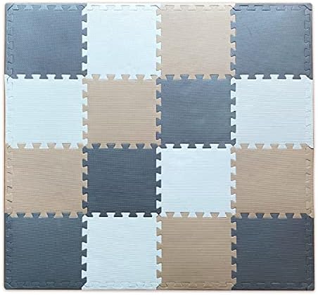MioTetto Foam Floor Tiles for Kids - Safe Comfortable Play Mat