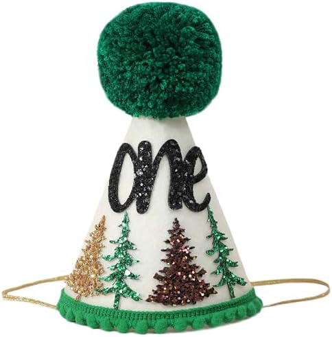 Happy Camper Woodland 1st Birthday Hat for Boys 1