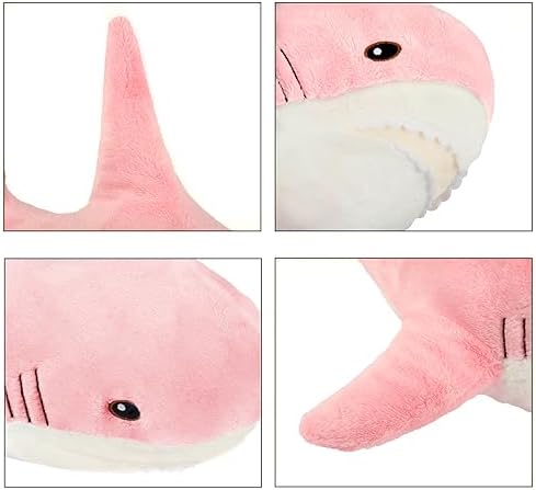 MUPI 31 Pink Shark Plush Stuffed Animal