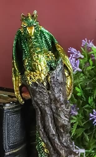 Ebros Magic Wand Aragon Green Dragon