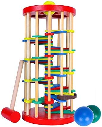 AVIUDHE Wooden Ball Drop Toy for Kids 1