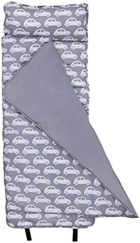 Wildkin Kids Nap Mat with Pillow - Cozy Sleep Mat for School Travel