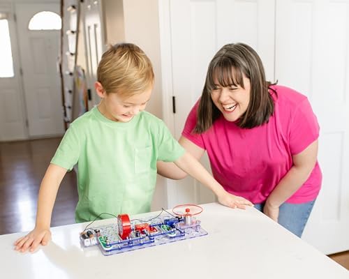 Snap Circuits Jr SC-100 Electronics Kit for Kids 8