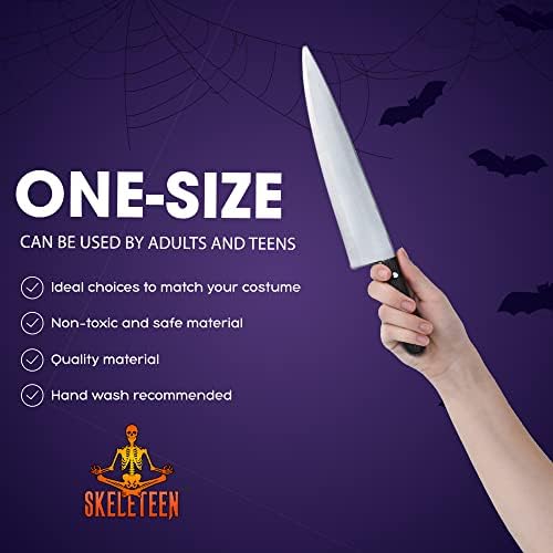 Skeleteen 12 Realistic Kitchen Knife Prop