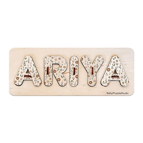 Pabawa Wooden Toddler Puzzle with Name