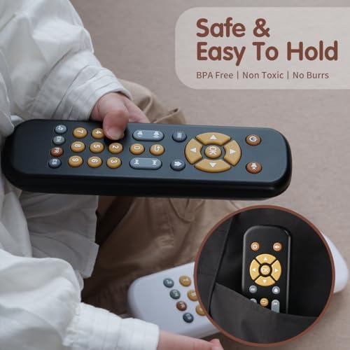 Nueplay Baby TV Remote Control Toy with Light Sound