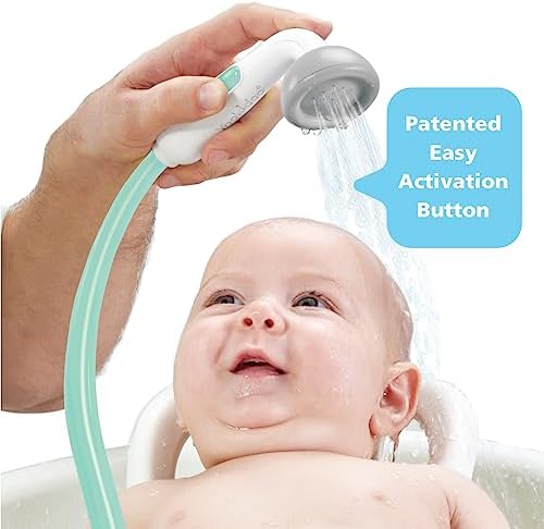 Yookidoo Baby Bath Shower Head - Elephant with Trunk Spout 1